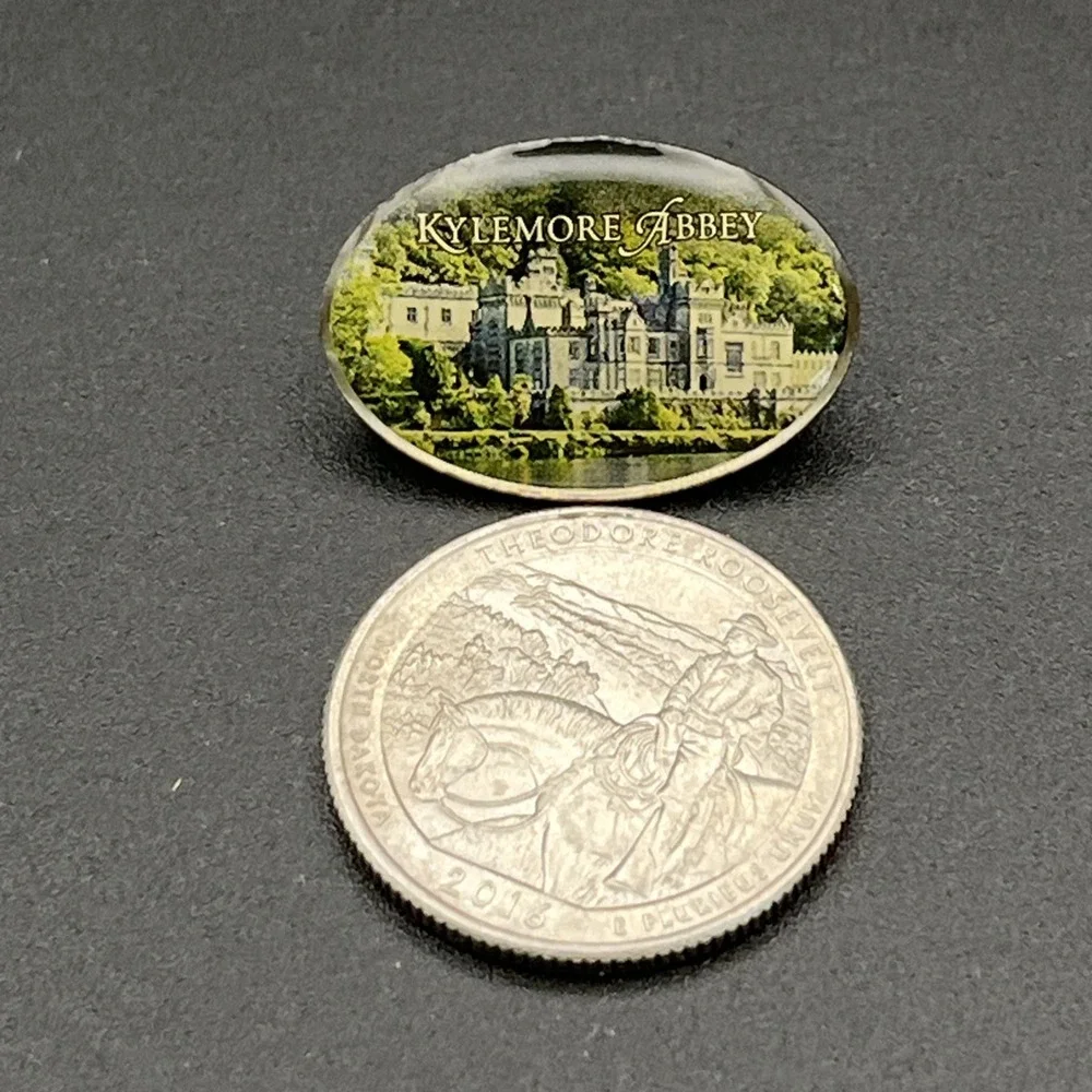 Kylemore Abbey Galway Ireland Lapel‎ Hat Pin